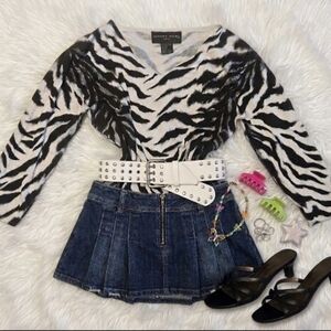 Vintage August Silk 100% Silk Knit Top